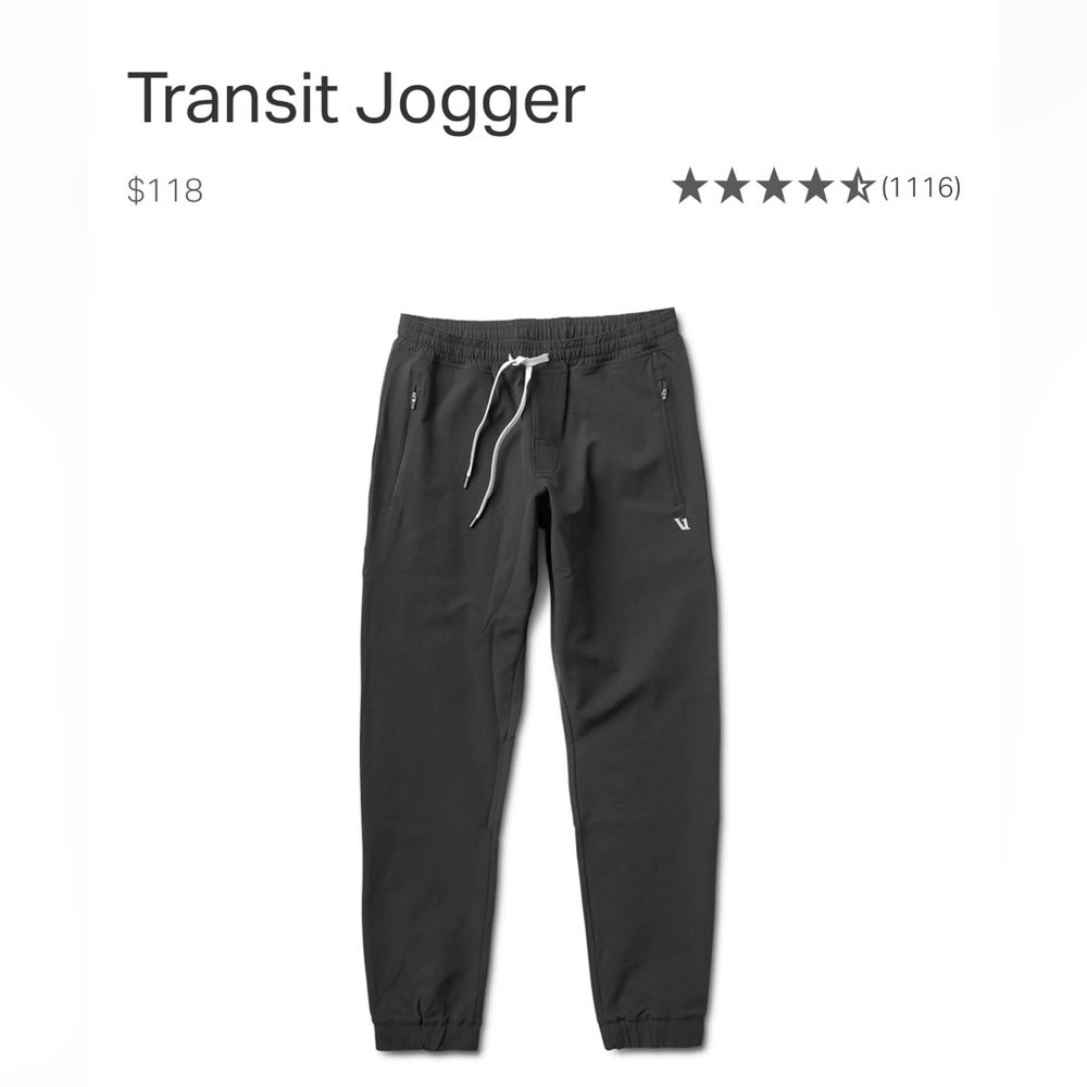 Vuori Transit Jogger